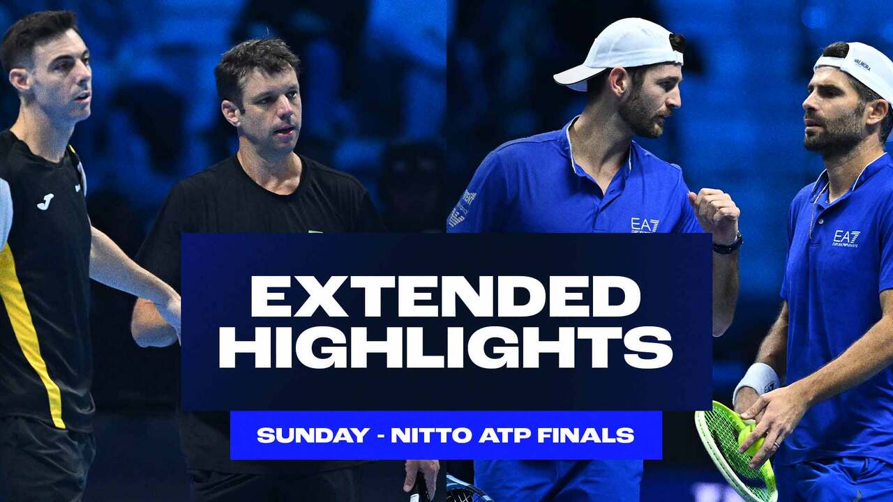 Extended Doubles Highlights: Granollers/Zeballos, Bolelli/Vavassori win on Day 1