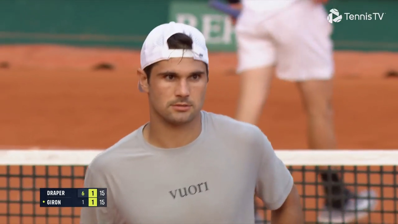 Hot Shot: Giron has all the answers vs. Draper in Monte-Carlo 2025