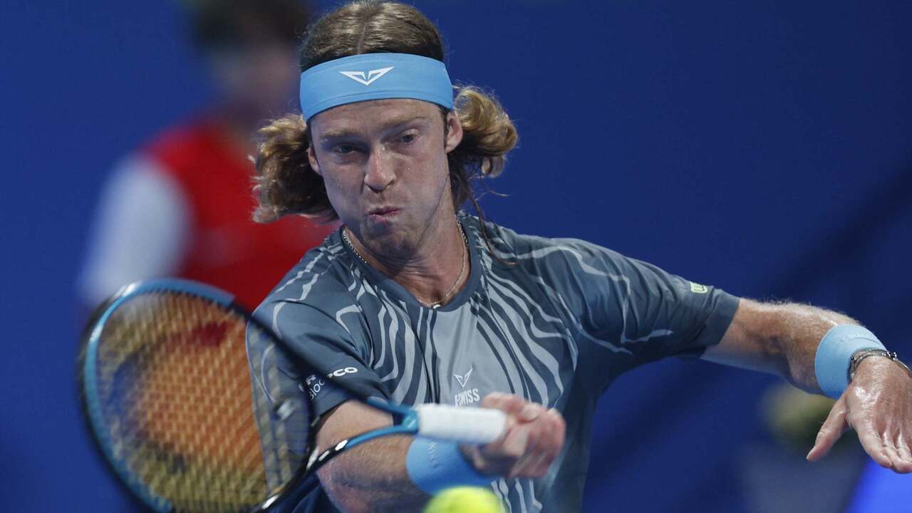 Hot Shot: Rublev's inside-out forehand proves too much for De Jong in Doha 2026