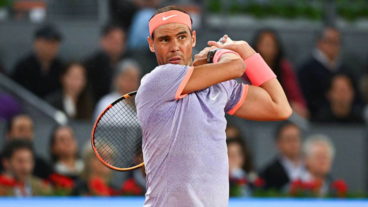 Hot Shot: Nadal blasts backhand winner in Madrid