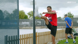 Watch Marin Cilic's Physical Warmup In Stuttgart