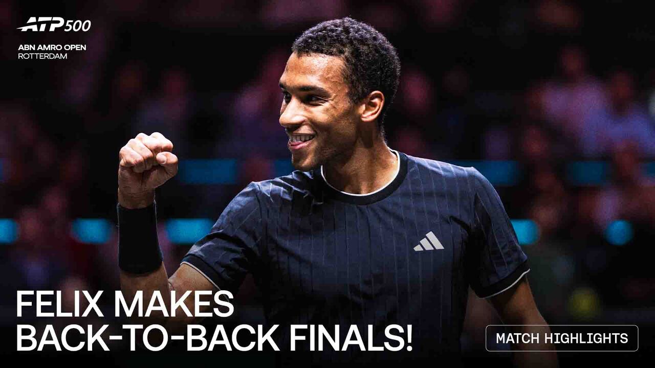 Highlights: Auger-Aliassime fires past Bublik, reaches Rotterdam final