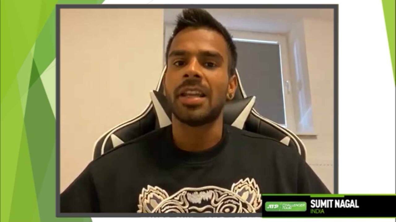 Challenger Chat Back In Action With Sumit Nagal ATP Tour Tennis