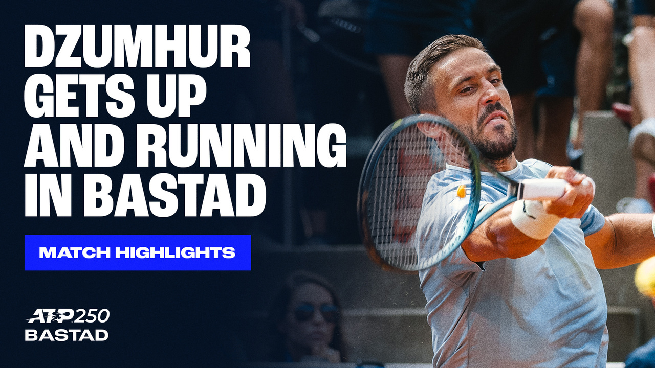 Watch Damir Dzumhur snap his four-match losing streak by defeating Sebastian Ofner at the Nordea Open in Bastad. Watch live & on demand at TennisTV.com.
