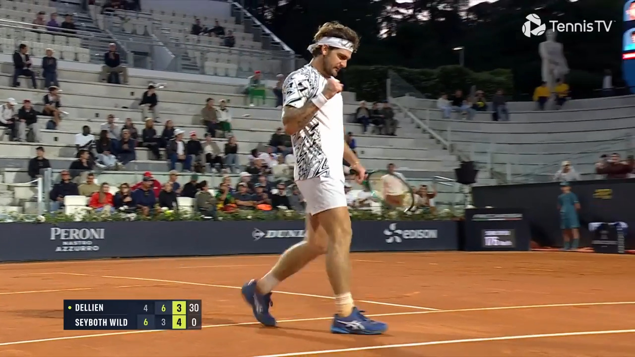 Hot Shot: Sliding Seyboth Wild's magical flick in Rome 