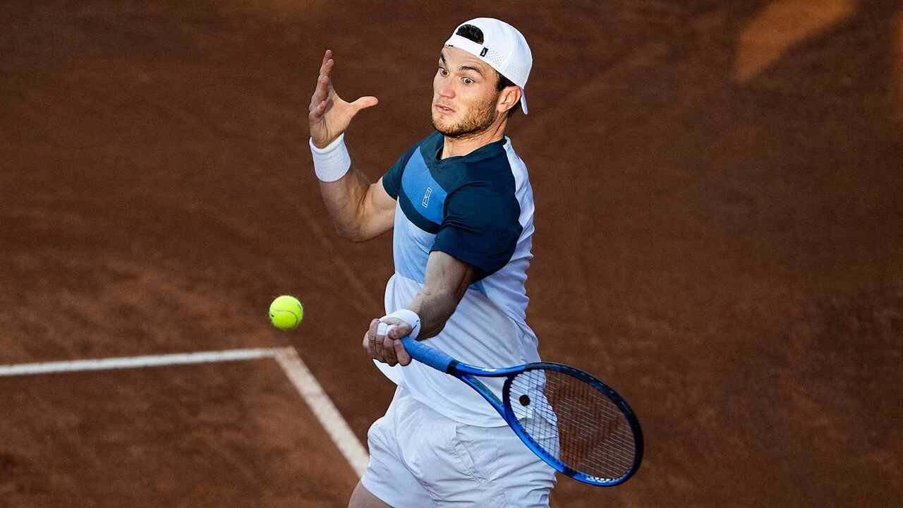 Hot Shot: 'Just too good!' Draper clinches break in style in Rome