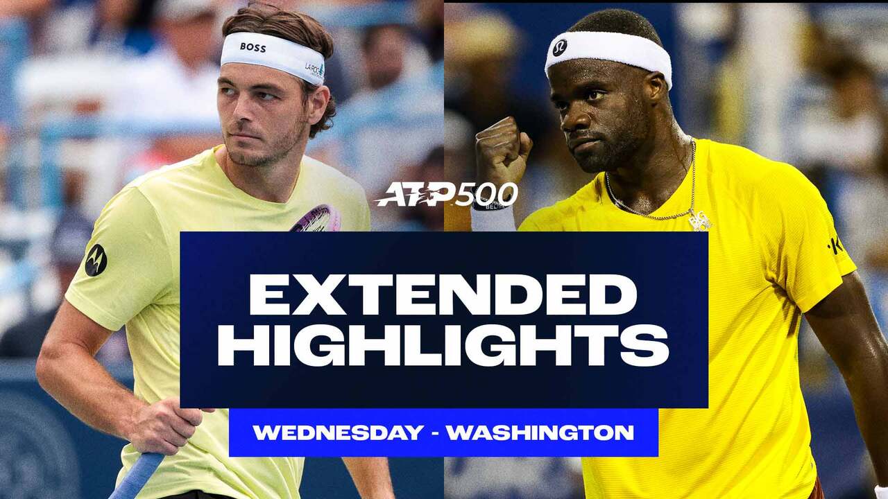 Extended Highlights: Fritz, Tiafoe, Medvedev earn R3 spots in Washington