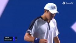 Hot Shot: Nakashima's forehand stunner claims 21-ball rally in