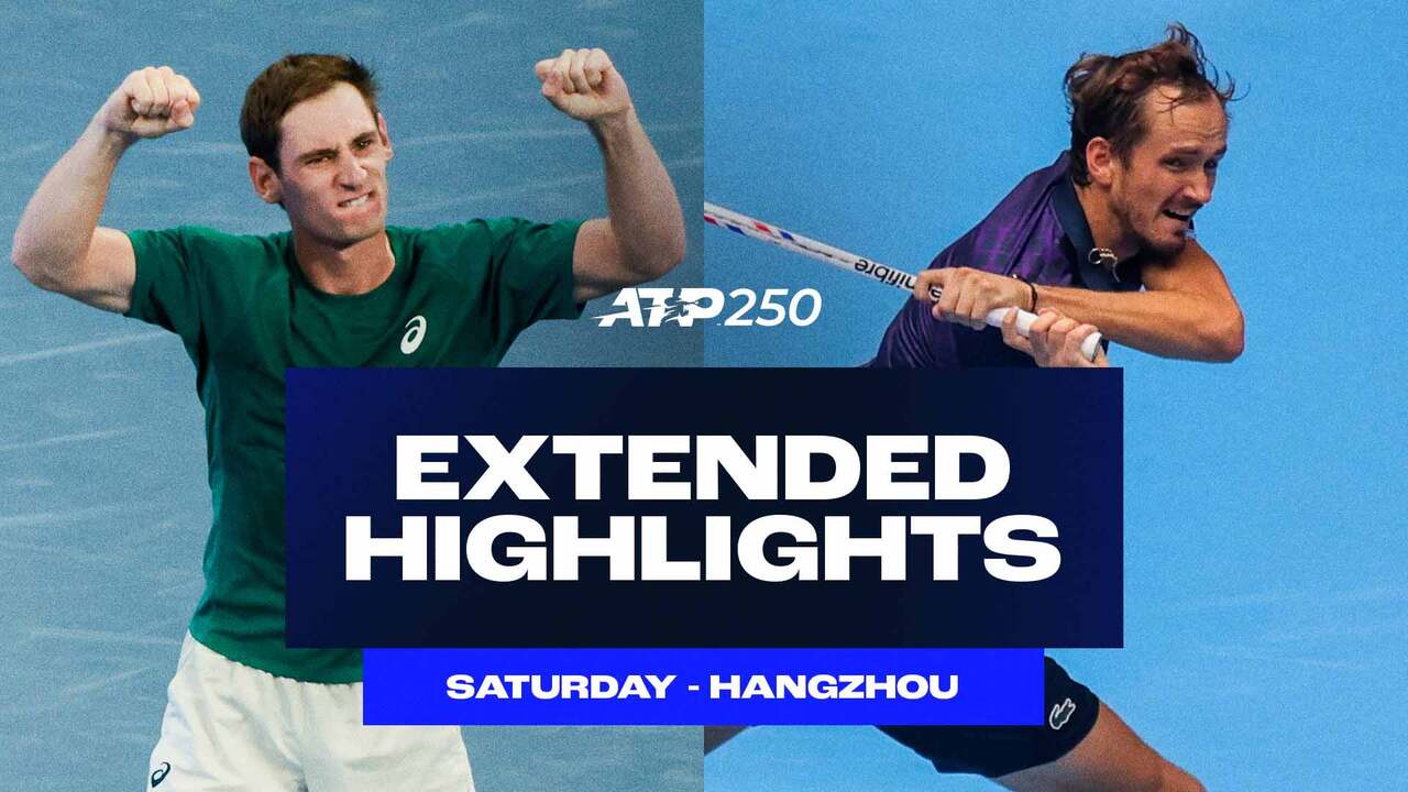 Extended Highlights: Royer stuns Rublev, Medvedev wins in Hangzhou