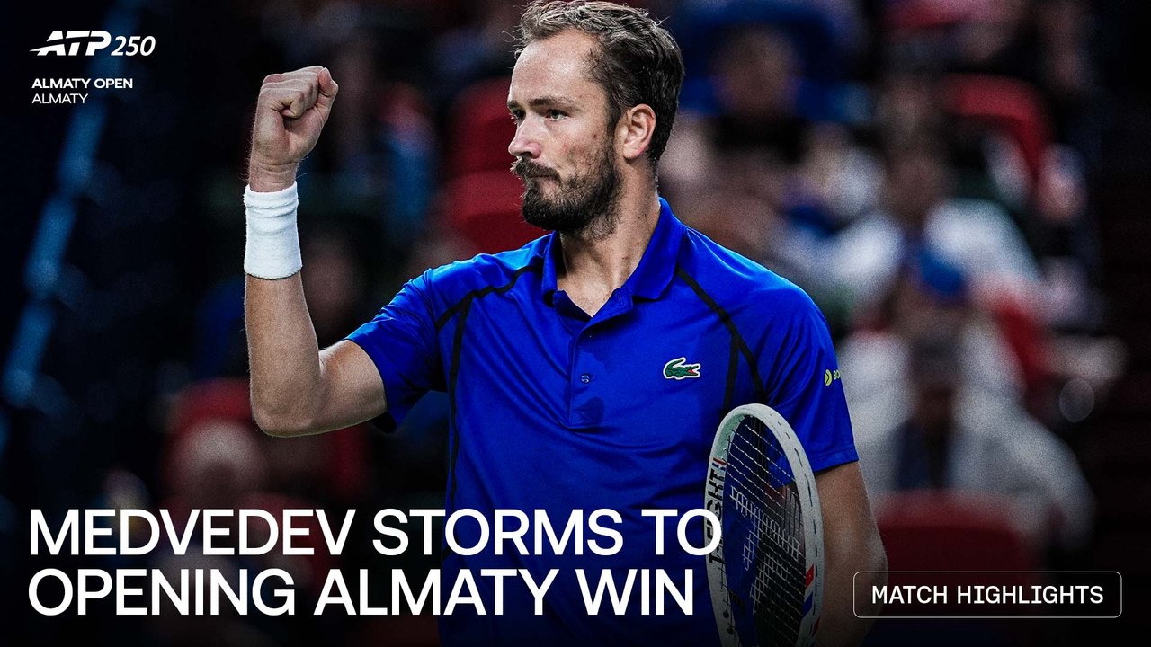 Highlights: Medvedev dispatches Shimabukuro in Almaty 2026