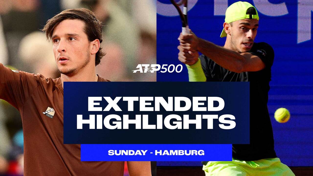 Extended Highlights: Darderi, Cerundolo advance on Day 1 in Hamburg 2025
