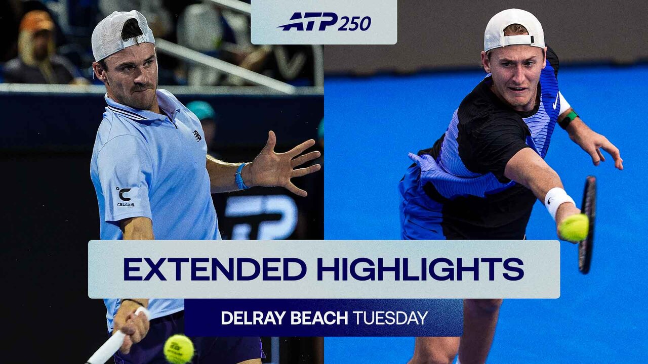Extended Highlights: Paul converts 11th MP; Korda, Kecmanovic advance in Delray Beach