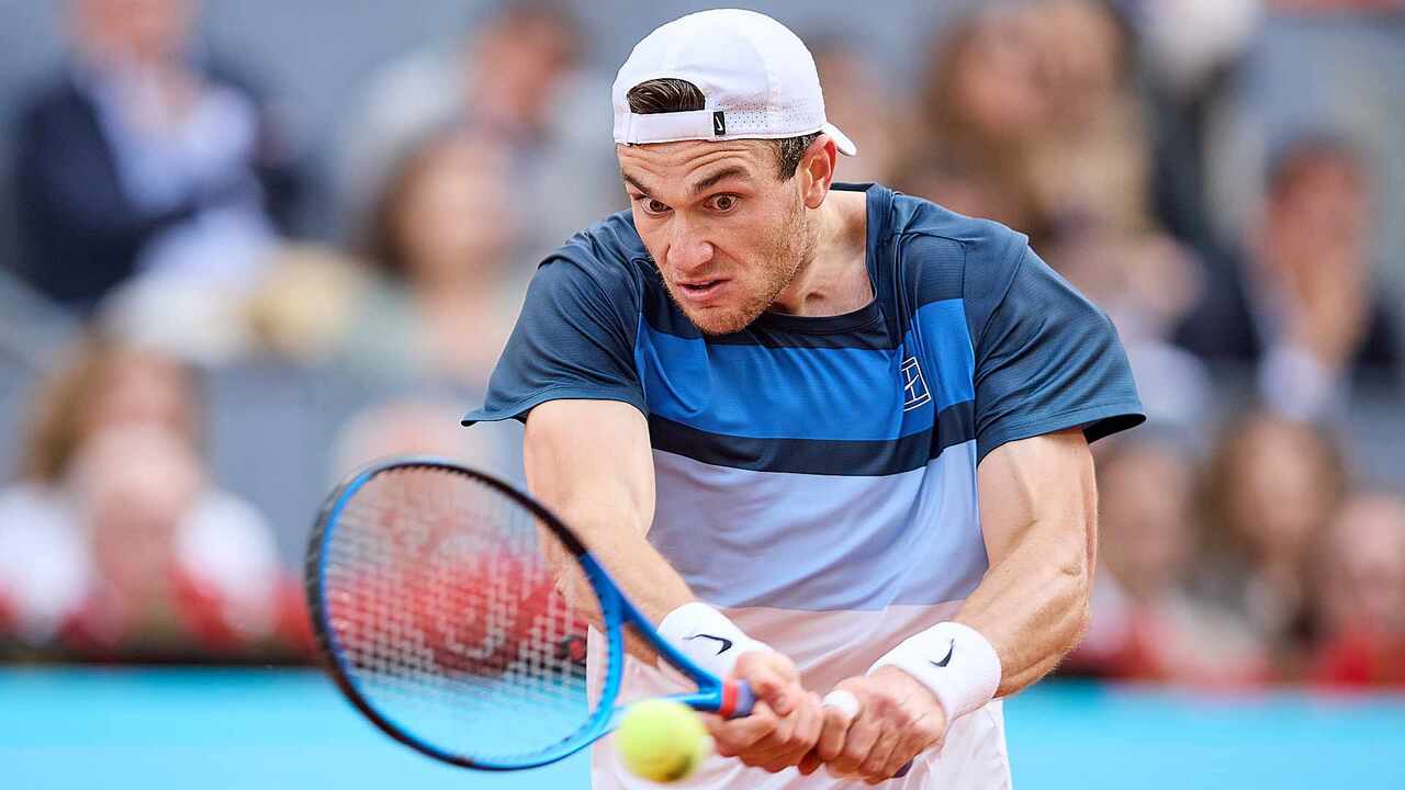 Hot Shot: Take that! Draper blasts backhand winner in Madrid final
