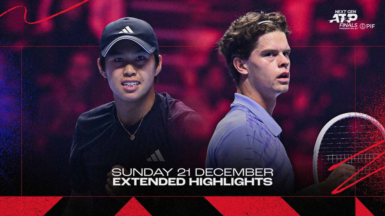 Extended Highlights: Tien eases past Blockx to lift Next Gen ATP Finals title
