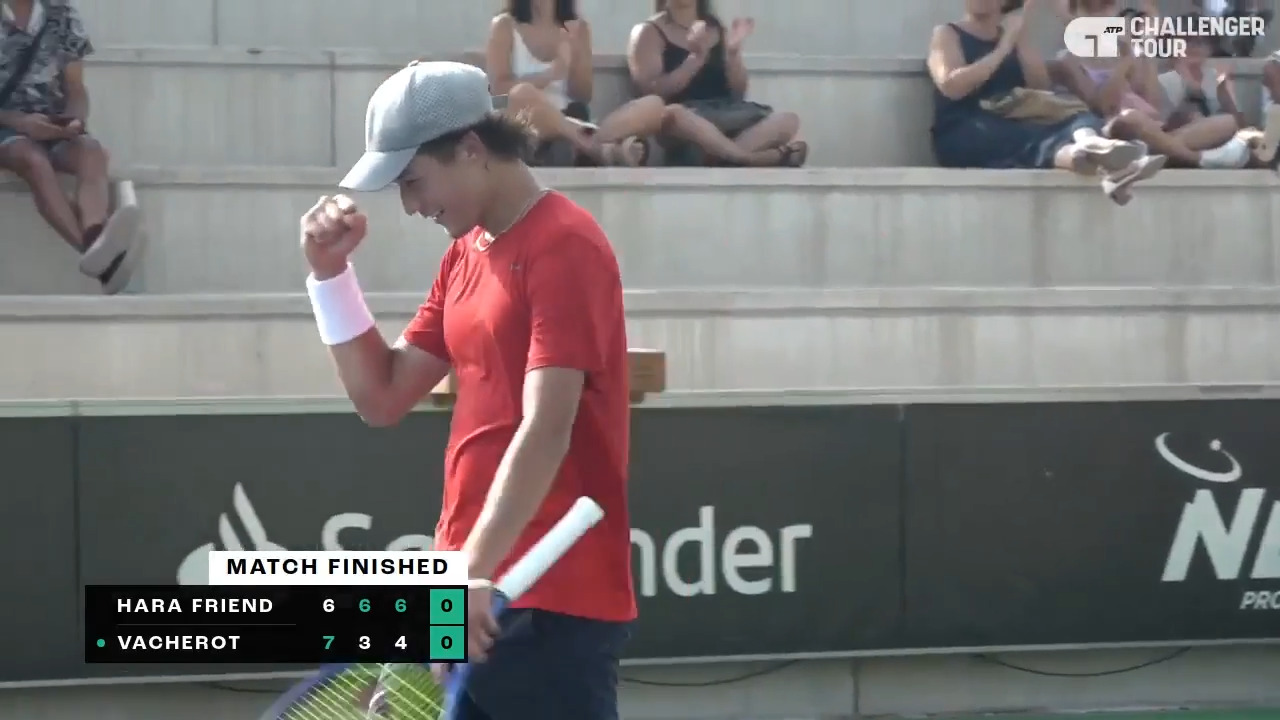 Hot Shot: Hara Friend's fabulous forehand finish earns quarter-final spot at Manacor Challenger