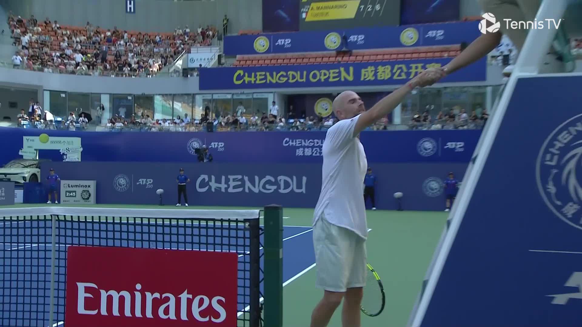 Highlights: Mannarino sobrevive a Zhou en Chengdu 2024