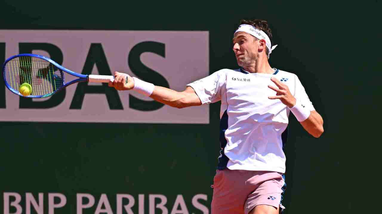 Hot Shot: Ruud in full flight with inside-out beauty in Rome