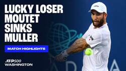 Highlights: Moutet earns commanding win vs. Muller in Washington
