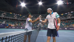 Highlights: Nava Withstands 15 Aces To Top Isner