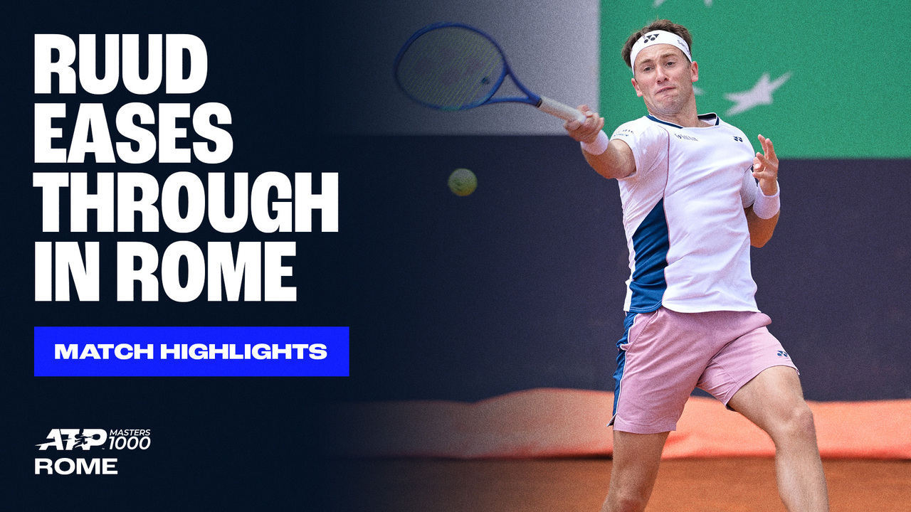 Highlights: Ruud defeats Munar to reach Rome QFs
