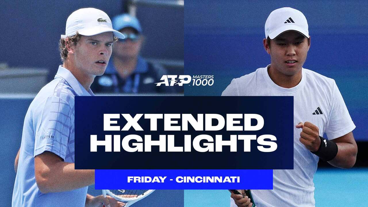 Extended Highlights: #NextGenATP stars Blockx, Tien earn first Cincinnati wins