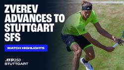Highlights: Zverev moves past Nakashima in Stuttgart