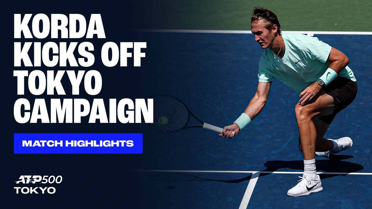 Highlights: Korda edges Giron to book R2 spot in Tokyo
