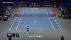 Hot Shot: Murray Strikes Amazing Lob Winner In Metz
