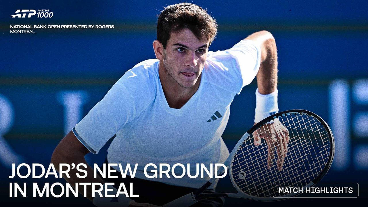 Highlights: Jodar into maiden M1000 SF! Spaniard fires past Fils in Montreal