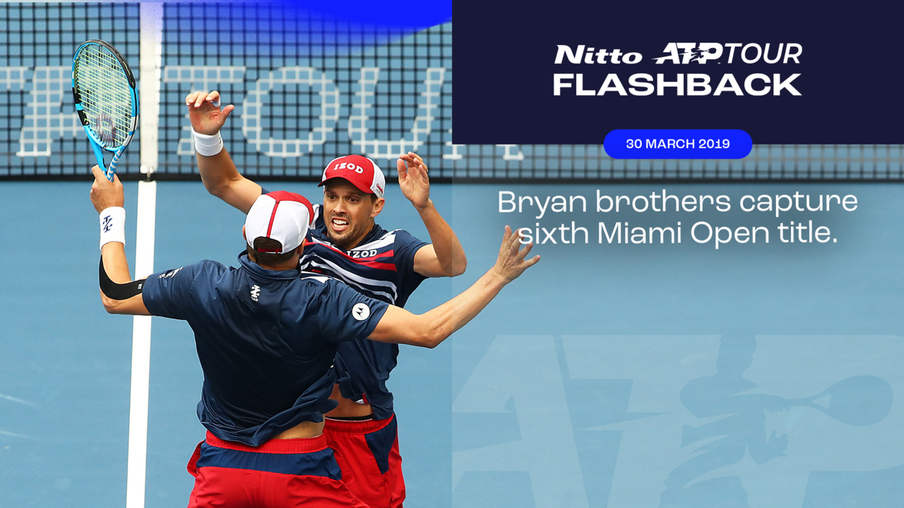 ATP Tour Flashback Presented By Nitto Bryan Brothers Final Masters 1000 Title Video Search Results ATP Tour Tennis