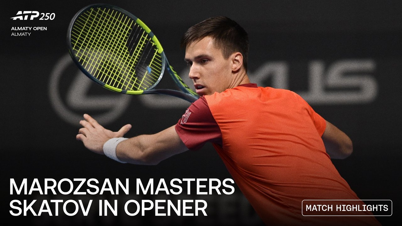 Highlights: Marozsan spoils home hope Skatov's party in Almaty