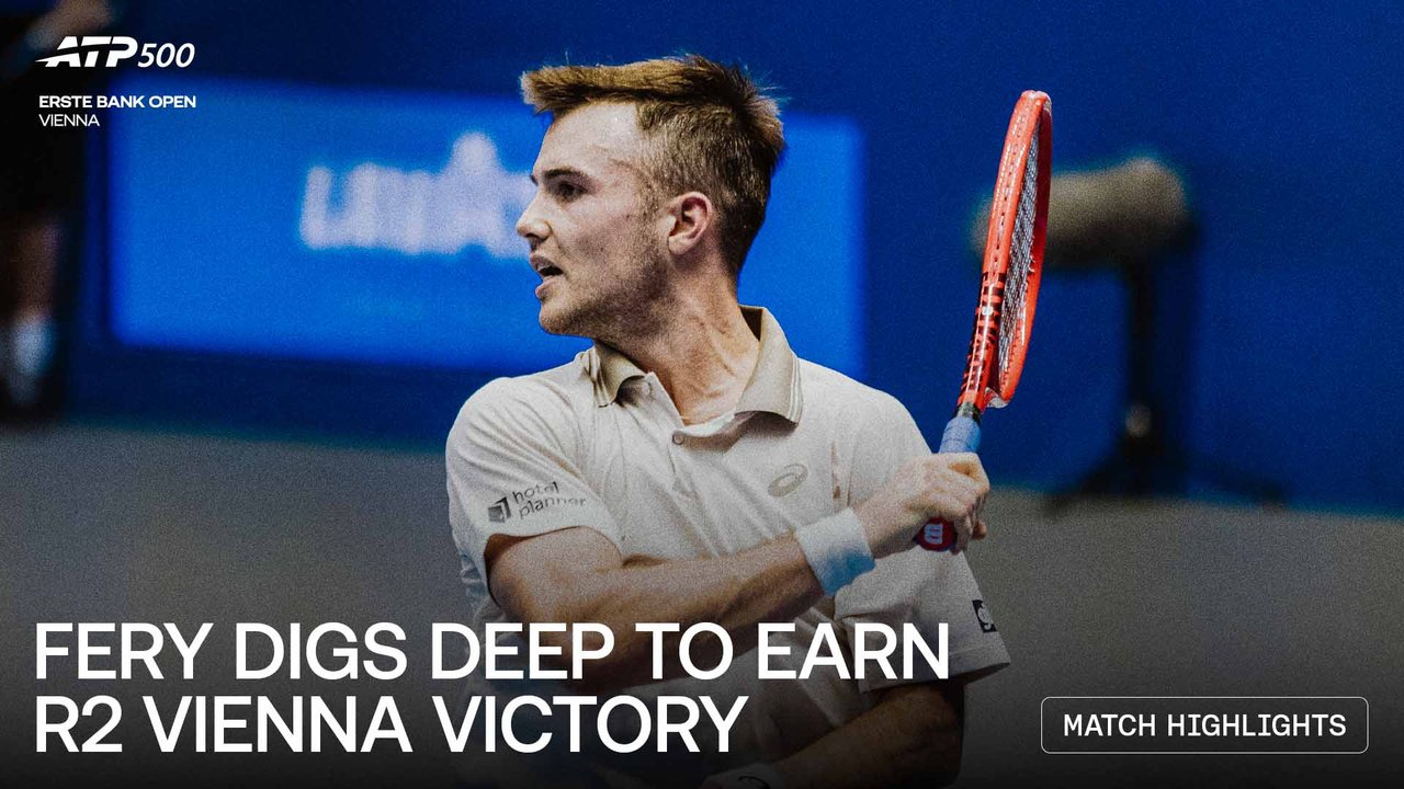 Highlights: Fery outlasts Musetti for QF berth in Vienna 2026