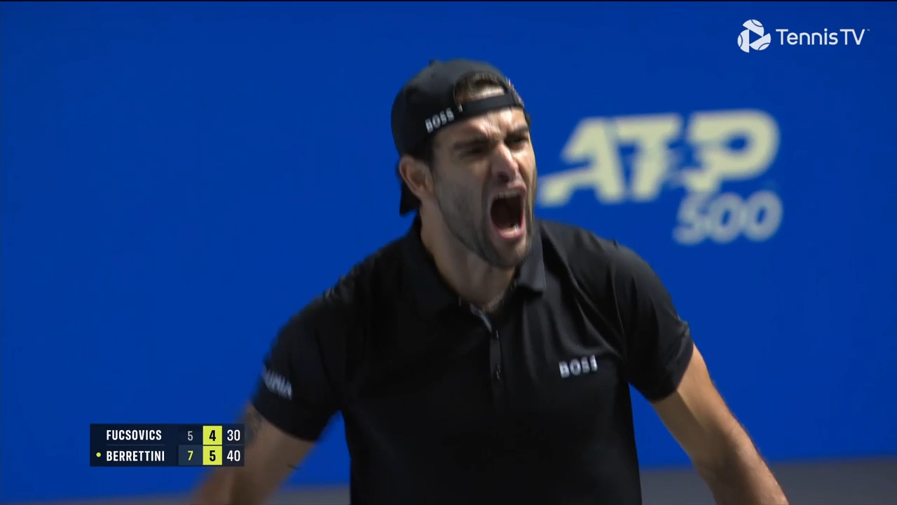 Highlights: Berrettini makes winning start in Vienna