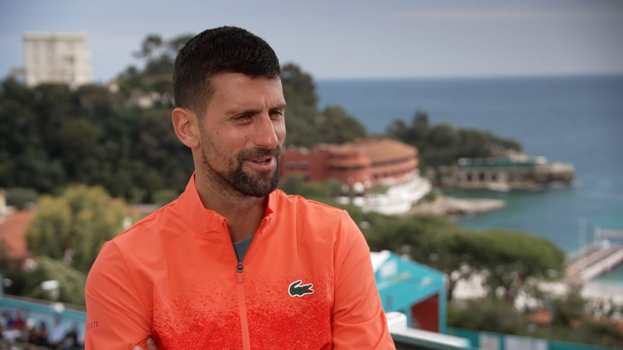 ¿Mira mucho tenis? Djokovic responde en Montecarlo