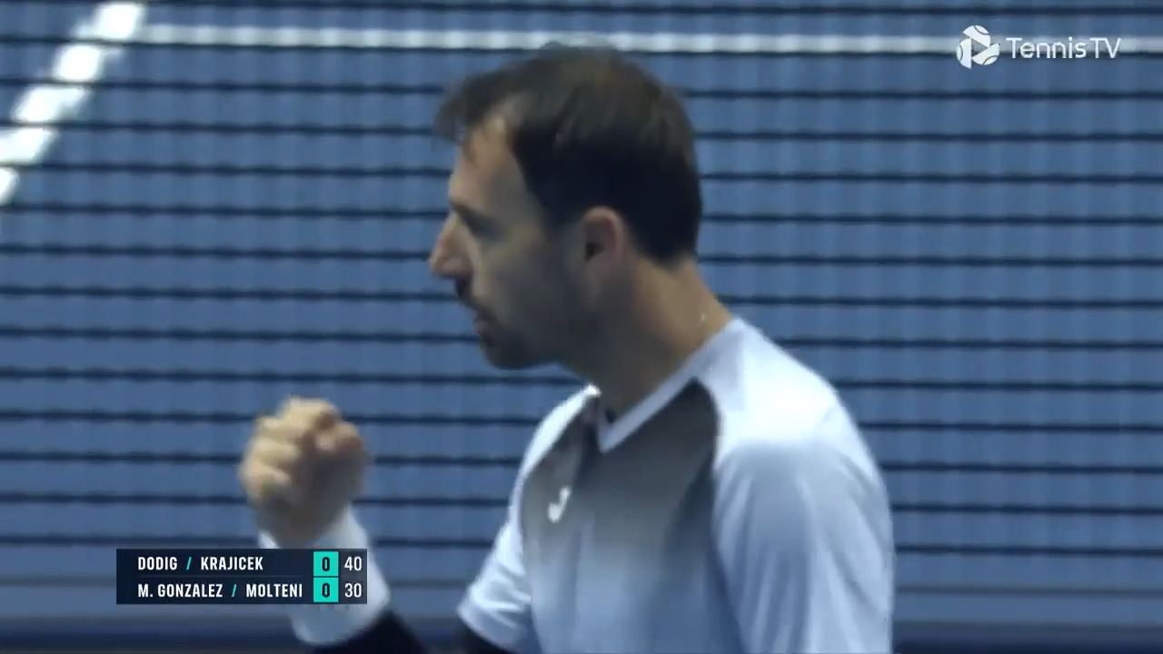 Hot Shot: Dodig Clinches Stunning Doubles Rally In First Game Of 2023 Nitto ATP Finals