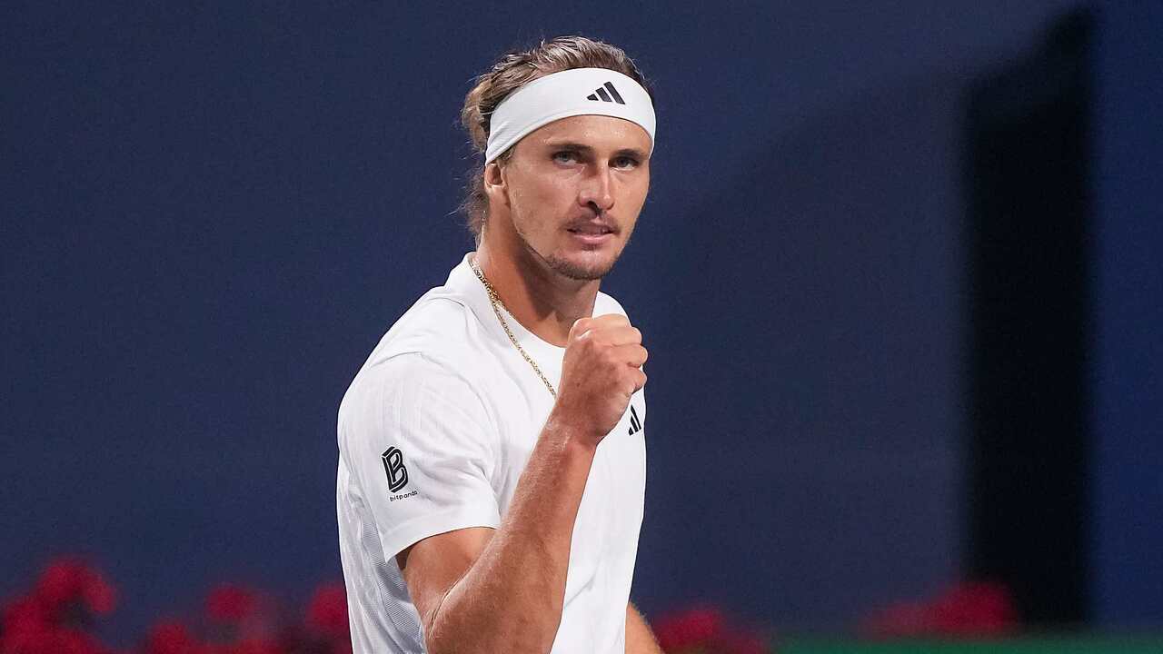 Hot Shot: Zverev gana un peloteo clave de 28 tiros en Toronto