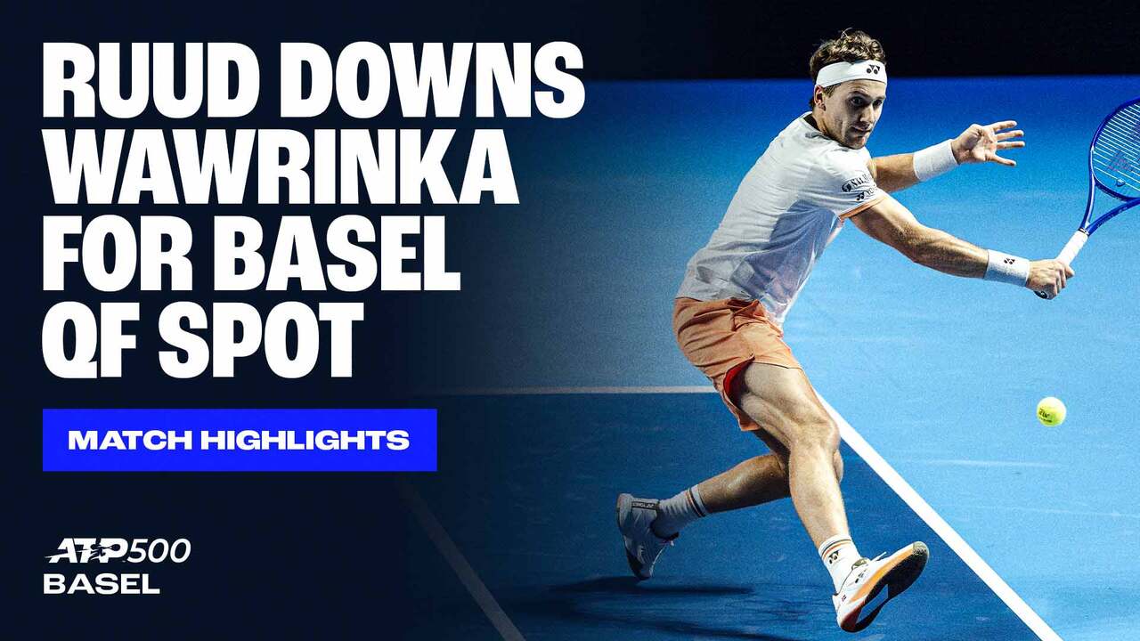 Highlights: Ruud halts home hope Wawrinka in Basel R2 