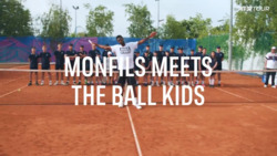 Can The Ball Kids Take Down Monfils?