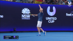 Hot Shot: La Enorme Derecha De Mannarino Que Dejó Inmóvil A Zverev