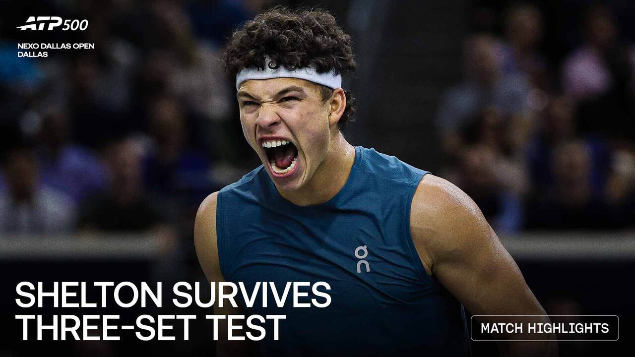 Highlights: Shelton fends off Mannarino in entertaining clash