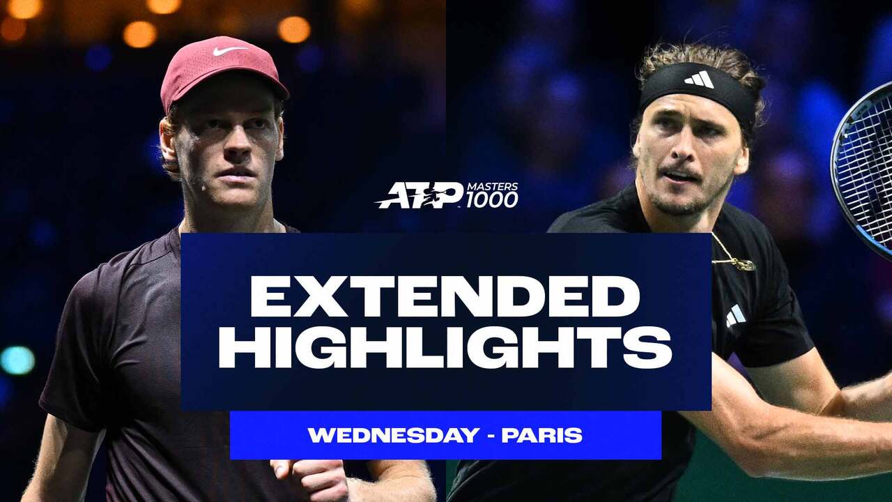 Extended Highlights: Sinner, Zverev, Vacherot notch R2 wins in Paris 2025