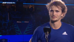 Zverev Reflects On Winning The Nitto ATP Finals Title