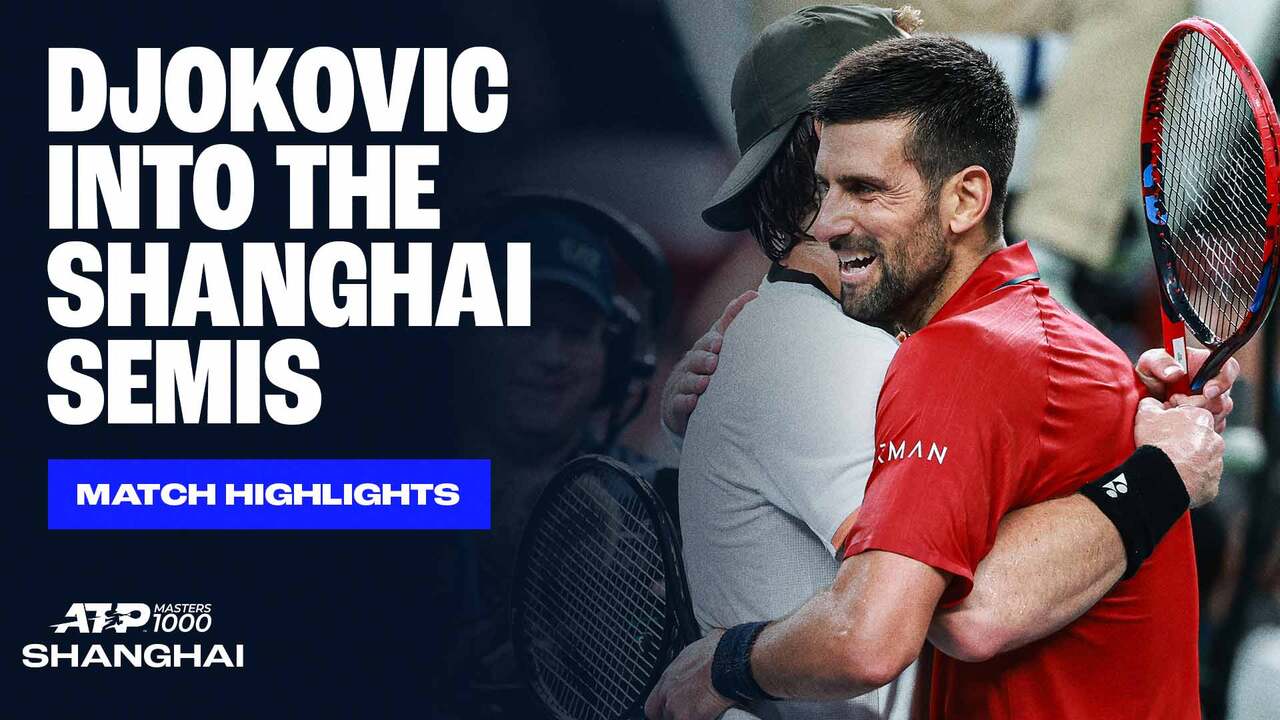 Highlights: Djokovic claws past Bergs to make more history in Shanghai