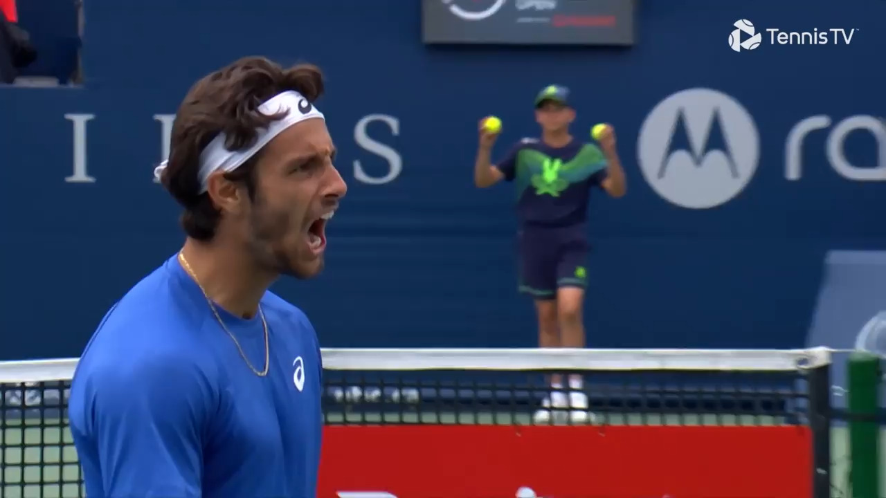 Hot Shot: A quick flick and it's gone! Musetti lights up Toronto