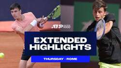 Extended Highlights: Marozsan downs Fonseca, Nardi wins in Rome