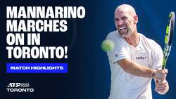 Highlights: Mannarino tops Giron to reach Toronto R2