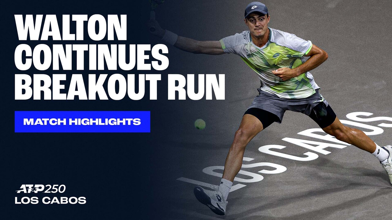 Highlights: Walton downs Duckworth to reach maiden Tour SF in Los Cabos