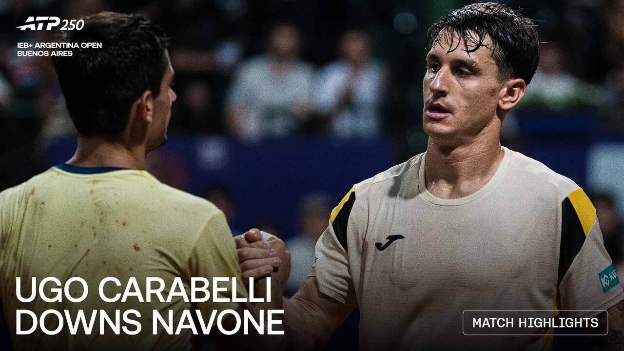 Highlights: Ugo Carabelli reaches Buenos Aires 2026 QFs