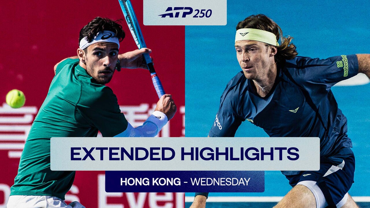 Extended Highlights: Musetti, Rublev advance to QFs with home hope Wong in Hong Kong