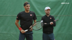 Así Se Prepara Roger Federer En Ginebra